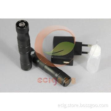 Black Electronic Cigarette Tank X6 Stainless Steel Battery
